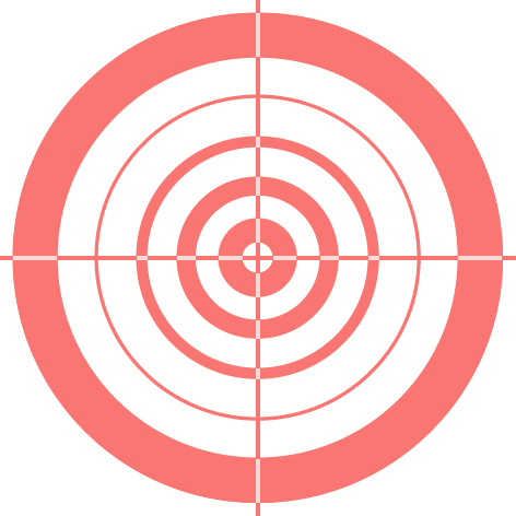 Diagram of a target